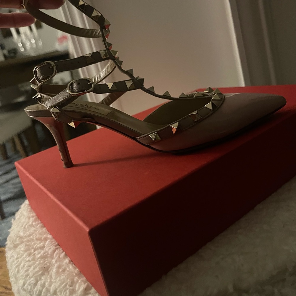 Valentino Studded Blush/Pink/Neutral